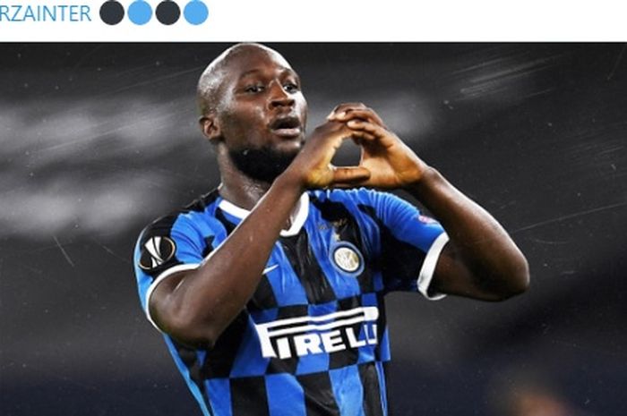 Pemain Inter Milan, Romelu Lukaku, menyamai rekor raja gol Liga Inggris, Alan Shearer, saat menciptakan mencetak gol ke gawang Getafe pada babak 16 besar Liga Europa 2019-2020. 