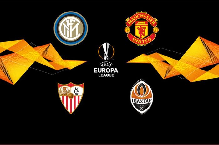 Semifinalis Liga Europa 2019-2020: Inter Milan, Manchester United, Sevilla, dan Shakhtar Donetsk.