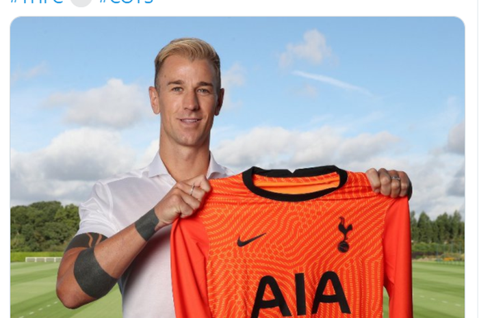 Pemain anyar Tottenham Hotspur, Joe Hart.