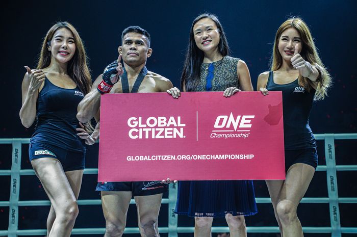 Atlet ONE Championship asal Indonesia, Eko Roni Saputra.