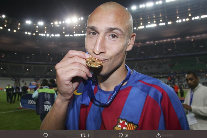 Mantan punggawa Barcelona, Henrik Larsson