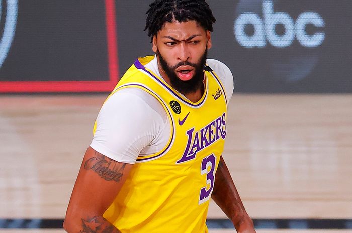 Pebasket bintang Los Angeles Lakers, Anthony Davis.