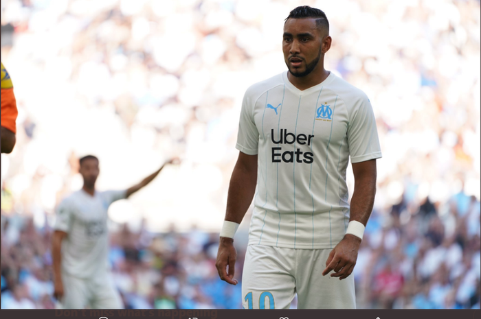 Pemain bintang Olympique Marseille, Dimitri Payet.