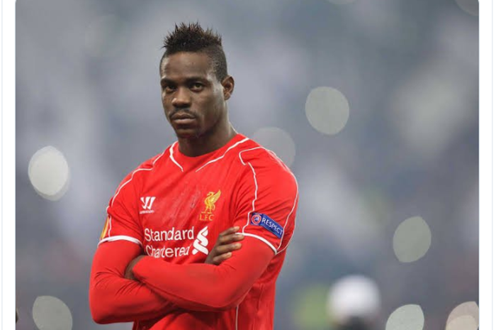 Mario Balotelli saat berseragam Liverpool.