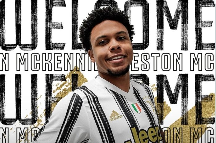 Weston McKennie, resmi menjadi pemain Juventus.