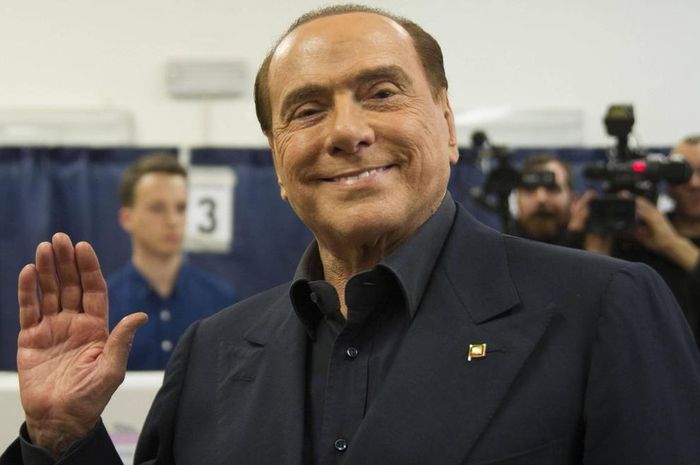 Mantan Presiden AC Milan, Silvio Berlusconi.