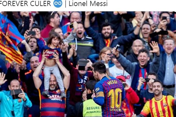 Kapten Barcelona, Lionel Messi, mesti melakukan satu hal agar dimaafkan oleh penggemar Barca.