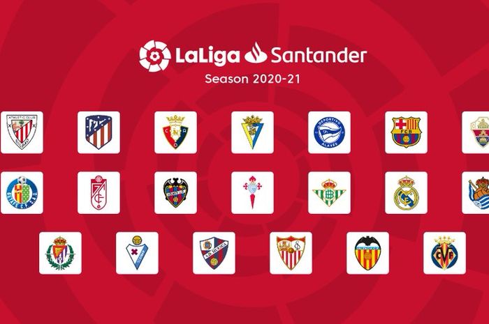 LaLiga 2020-2021 resmi dimulai pada Jumat, 11 September 2020.