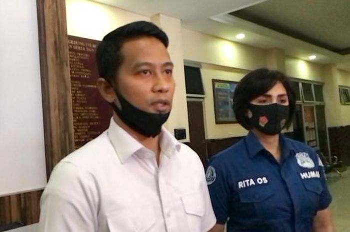 AKP Ricky Pranata, Kanit Krimum Polres Jaksel disaat ditemui Grid.ID di kantornya, Rabu (9/9/2020) atas kasus penganiayaan anak Chintami Atmanegara.