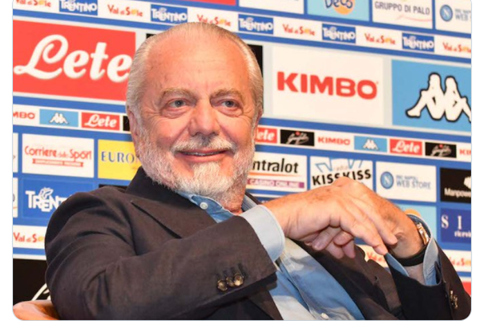 Presiden Napoli, Aurelio De Laurentiis.