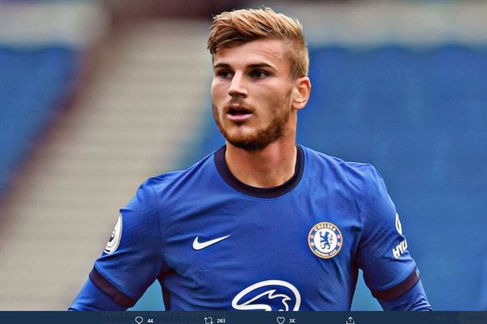 Penyerang anyar Chelsea, Timo Werner.