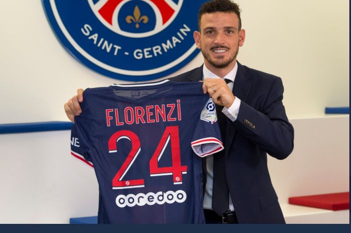 Alessandro Florenzi, resmi bergabung ke PSG.