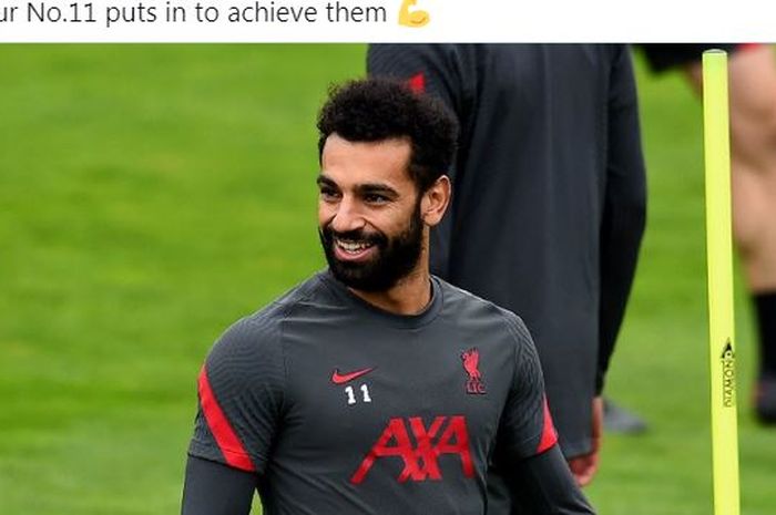 Penyerang Liverpool, Mohamed Salah.