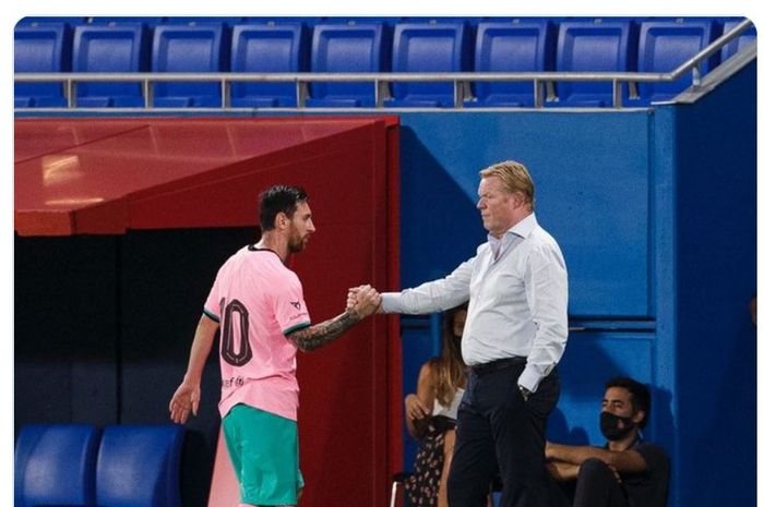 Ronald Koeman telah memimpn laga keduanya bersama Barcelona saat Blaugrana menang 3-1 atas Girona dalam laga persahabatan di Stadion Johan Cruyff, Rabu (16/9/2020) waktu setempat atau Kamis dini hari WIB.