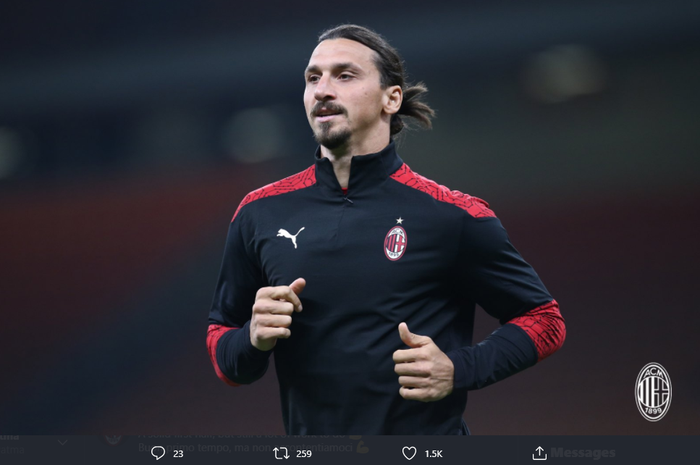 Striker AC Milan, Zlatan Ibrahimovic