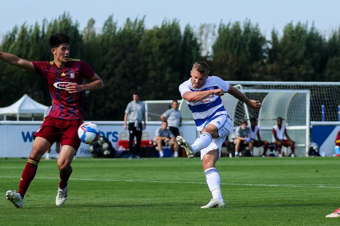 Elkan Baggott kembali bermain dalam laga pekan kedua  kompetisi Professional U-23 Development League antara Ipswich Town melawan Queens Park Rangers di Harlington, Selasa (22/9/2020).