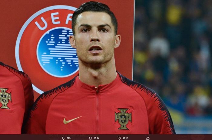 Megabintang Juventus Cristiano Ronaldo positif terjangkit Covid-19