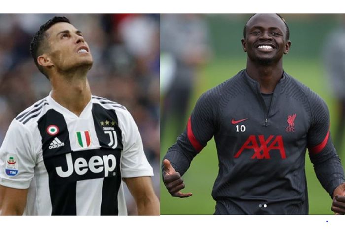 Bintang Juventus Cristiano Ronaldo dan sayap Liverpool Sadio Mane sama-sama menjadi korban Covid-19, tapi berbeda dalam menyikapinya.