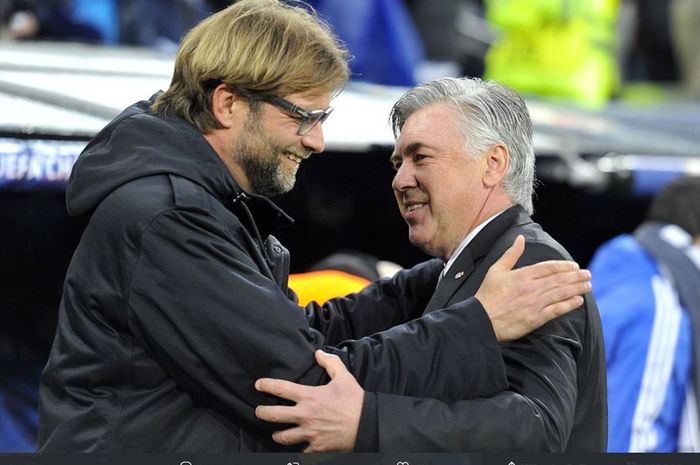 Juergen Klopp dan Carlo Ancelotti.