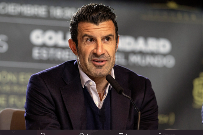 Mantan pemain Barcelona dan Real Madrid, Luis Figo