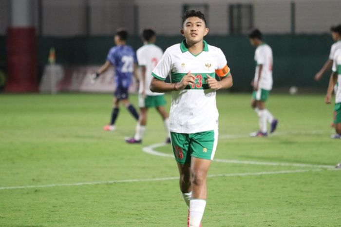 Kapten timnas U-16 Indonesia, Marcell Januar Putra