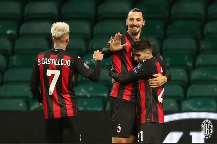 AC Milan membuka perjalanan di Liga Europa 2020-2021 dengan kemenangan 3-1 atas Celtic, Kamis (22/10/2020) di Celtic Park, Glasgow.