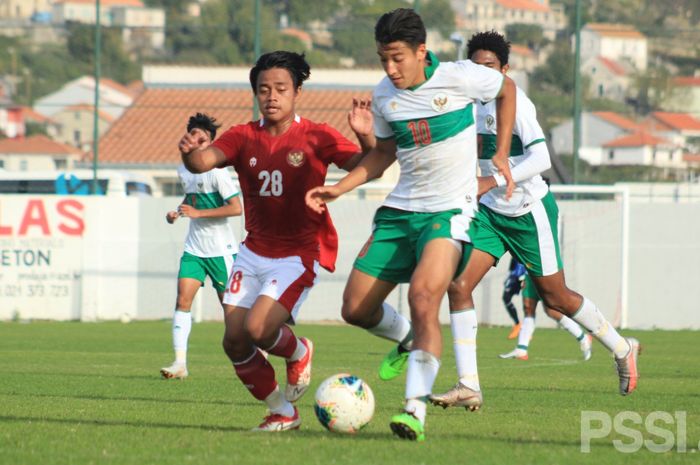 Laga Internal timnas U-19 Indonesia, Jumat (23/10/2020)