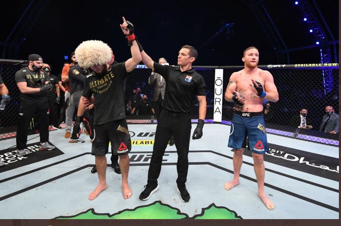 Justin Gaethje dapat peringatan soal perbedaan gaya tarung Khabib Nurmagomedov dengan Islam Makhachev.