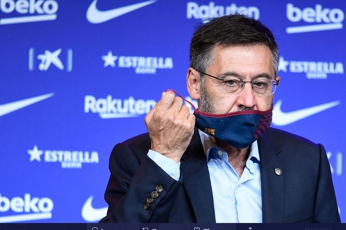 Presiden klub Barcelona, Josep Maria Bartomeu.