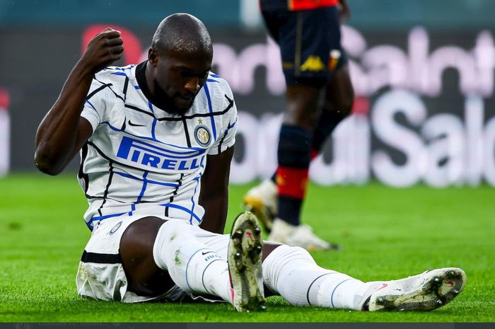 Penyerang andalan Inter Milan, Romelu Lukaku, dikonfirmasi mengalami cedera paha.