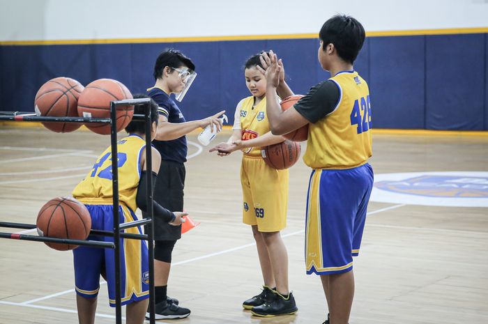 Suasana latihan di DBL Academy