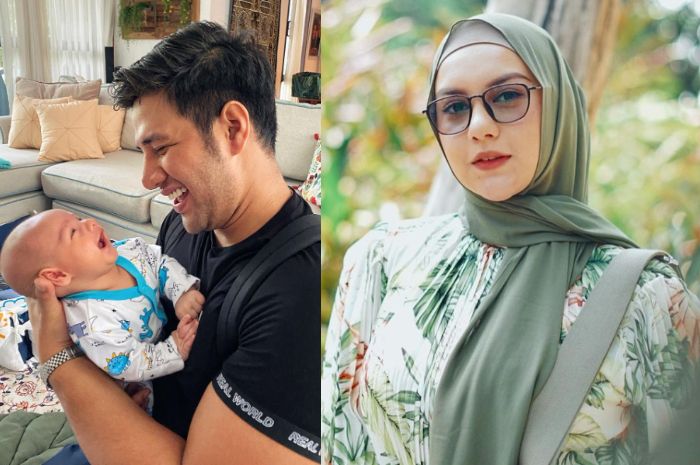 Wajah ganteng Baby Air ternyata duplikat dari paras cantik Irish Bella saat masih kecil 
