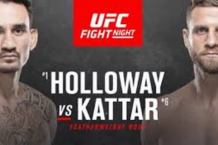 Duel Max Holloway vs Calvin Kattar bakal membuka gelaran UFC di tahun 2021.