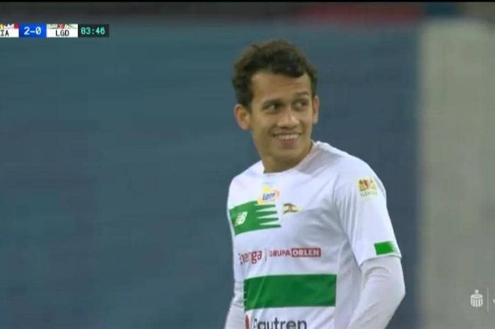 Egy Maulana Vikri bermain selama 7 menit saat Lechia Gdansk tumbang 0-2 dari Piast Gliwice di Stadion Miejski dalam laga pekan ke-10 Ekstraklasa, Senin (23/11/2020) atau Selasa dini hari WIB. 