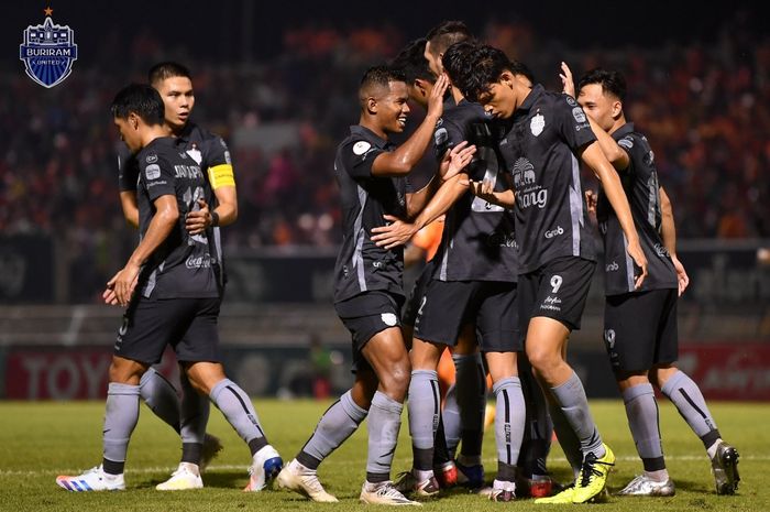 Para pemain Buriram United di Liga Thailand 2020-2021.