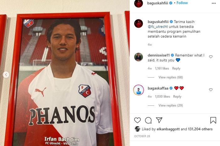 Irfan Bachdim saat berseragam FC Utrecht.