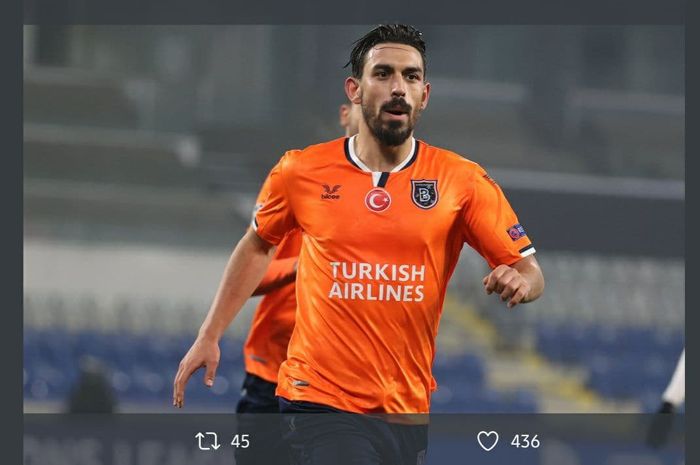 Gelandang Istanbul Basaksehir, Irfan Kahveci, sejajar dengan Ronaldo dan Gareth Bale usai cetak hat-trick meski timnya kalah.