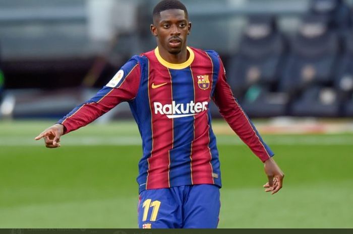 Winger Barcelona, Ousmane Dembele, mulai mendapat jatah main reguler pada musim 2020-2021 di bawah arahan Ronald Koeman.