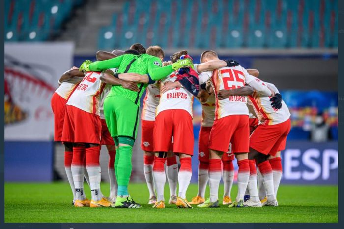 RB Leipzig mengalahkan Manchester United di Liga Champions, 8 Desember 2020.