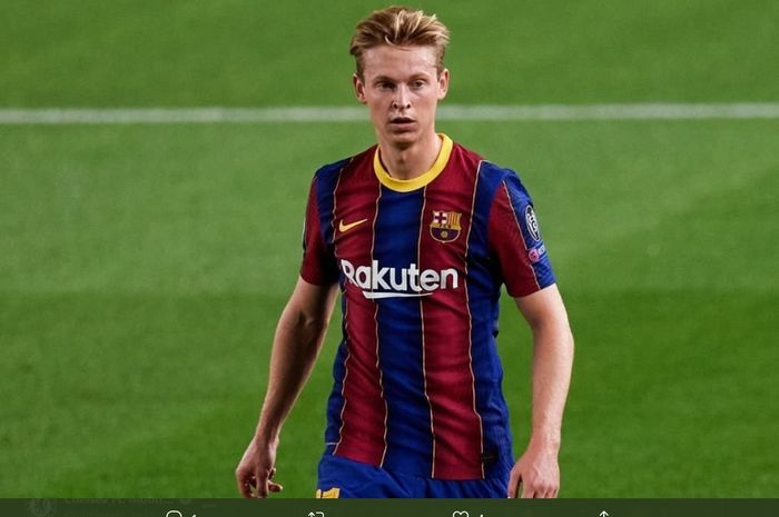 Gelandang tengah Barcelona, Frenkie De Jong , dikabarkan masuk dalam bidikan raksasa Bundesliga, Bayern Muenchen.