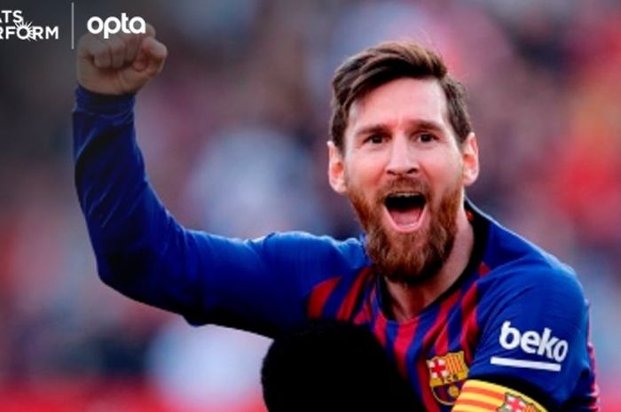 Megabitang Barcelona, Lionel Messi, menyamai rekor Pele saat mencetak gol untuk menyamakan kedudukan dalam laga Liga Spanyol melawan Valencia.