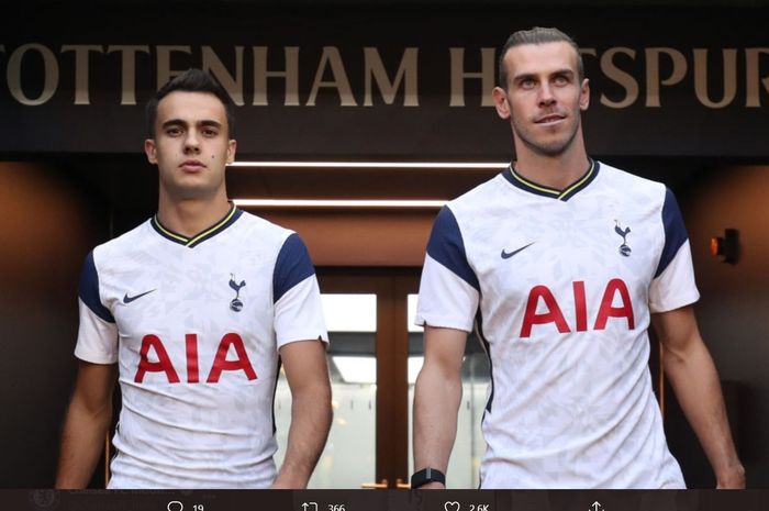 Tottenham Hotspur sukses mendatangkan Sergio Reguilon dan Gareth Bale, keduanya dari Real Madrid pada bursa transfer musim panas 2020.