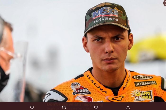 Pembalap asal Belanda, Bo Bendsneyder, resmi bergabung dengan Pertamina Mandalika SAG Team pada Moto2 2021.