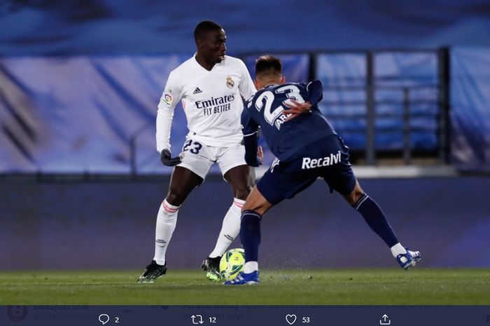 Bek kiri Real Madrid, Ferland Mendy, menjadi sebuah jimat keberuntungan timnya setelah berhasil menghajar Celta Vigo di Liga Spanyol.