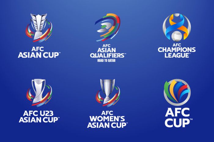 Logo baru beberapa kompetisi di AFC.