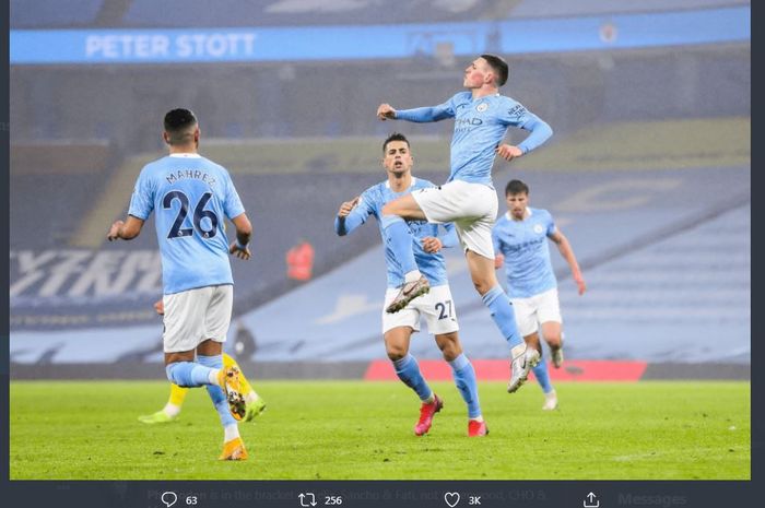 Manchester City disebut lebih membahayakan bagi Liverpool dalam perburuan gelar Liga Inggris dibandingkan dengan Manchester United.