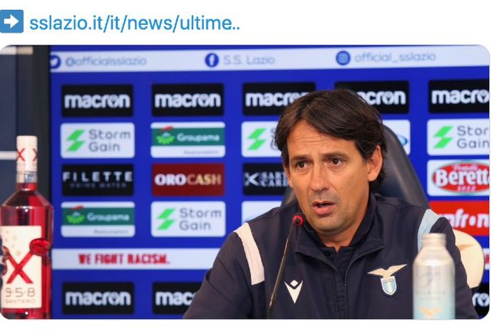 Pelatih Lazio, Simone Inzaghi, tidak terkejut dengan kemenangan telak 3-0 timnya atas AS Roma pada pertandingan derbi Roma