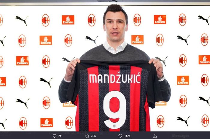 Penyerang anyar AC Milan, Mario Mandzukic, sudah siap menghadapi tantangan di klub barunya tersebut. 