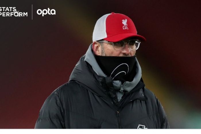 Kekalahan dari Burnley membuat pelatih Liverpool, Juergen Klopp, harus mengulangi catatan buruk yang diukirnya pada 15 tahun lalu.  