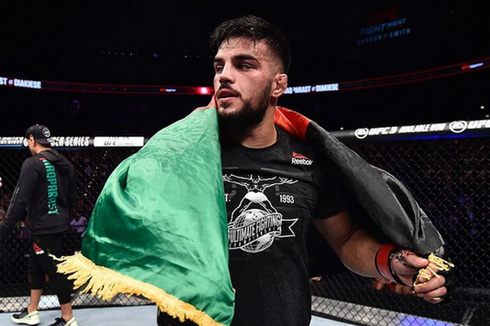 Nasrat Haqparast, jagoan yang bakal tampi pada UFC 257 mendatang.